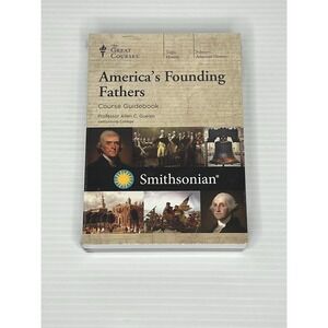 Great Courses America's Founding Fathers Allen C. Guelzo 6 DVD + Guidebook New